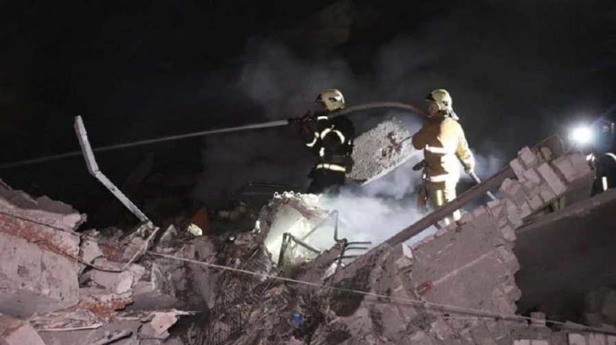 Two districts in Kharkiv attacked overnight