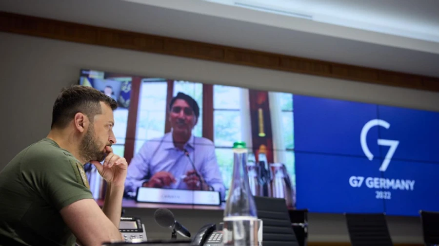 Зеленський на саміті G7 попросив системи протиповітряної оборони