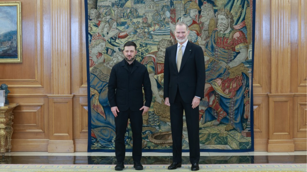 Zelenskyy incontra il re Felipe VI a Madrid: l'Ucraina ringrazia la Spagna per il sostegno militare e l'accoglienza degli ucraini