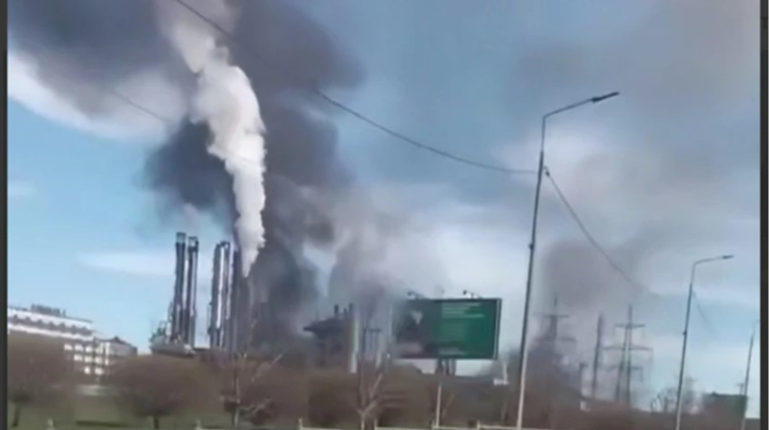 Ukraine's Unmanned Systems Forces confirm strike on Russian chemical plant in Cherepovets