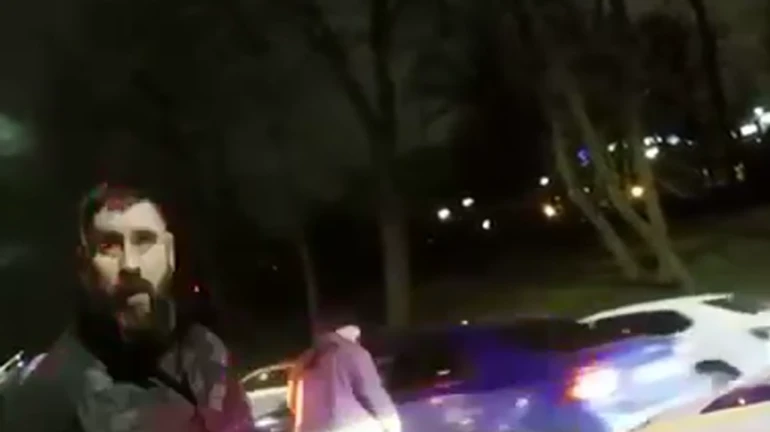 Ты что, тупой?: появилось новое видео с Гогилашвили - поскандалил с патрульными в Киеве 