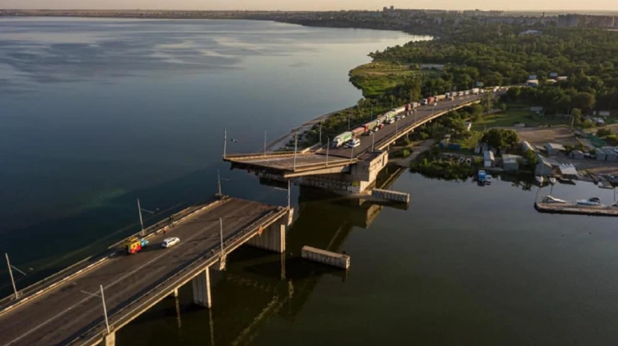 ЧП в Николаеве: саморазвелся Ингульский мост