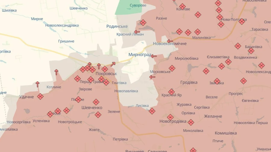 Ukrainian Air Assault Forces say Pokrovsk and Myrnohrad are not encircled