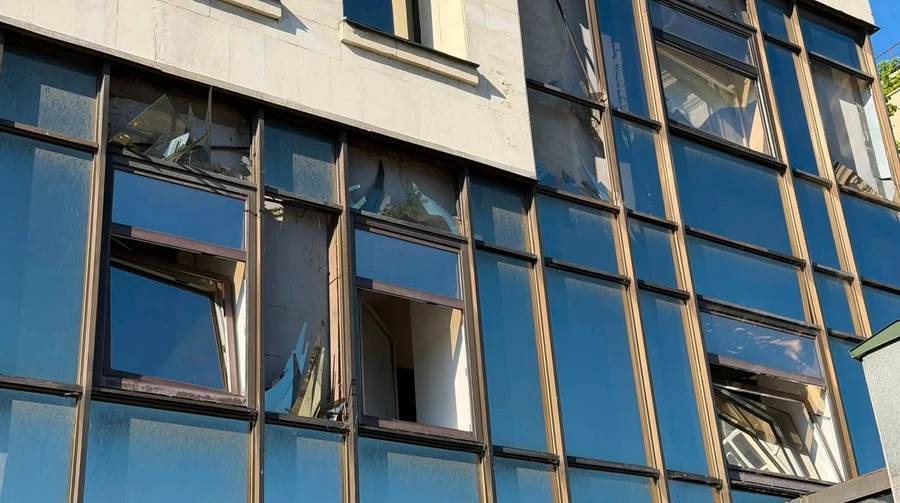 Здание Высшего антикоррупционного суда пострадало от российской атаки