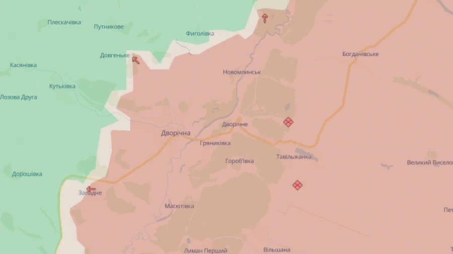 Russians occupy Dvorichna in Kharkiv Oblast – DeepState