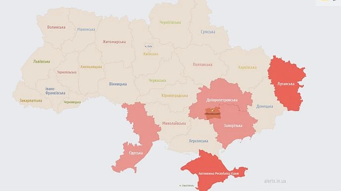 Explosion occurred during air-raid warning in Odesa