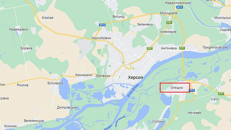 Russian ammunition storage point detonates in Oleshky, Kherson Oblast – Mayor