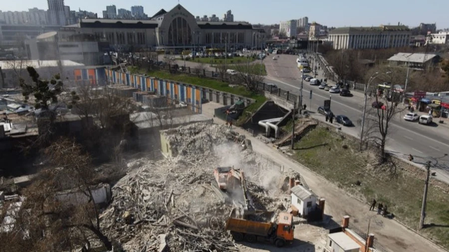 В Киеве снесли исторический дом Уткина, открыто уголовное производство