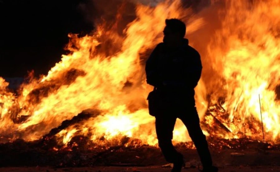 В борьбе с мусором поджег зону ЧАЭС: найден еще один поджигатель