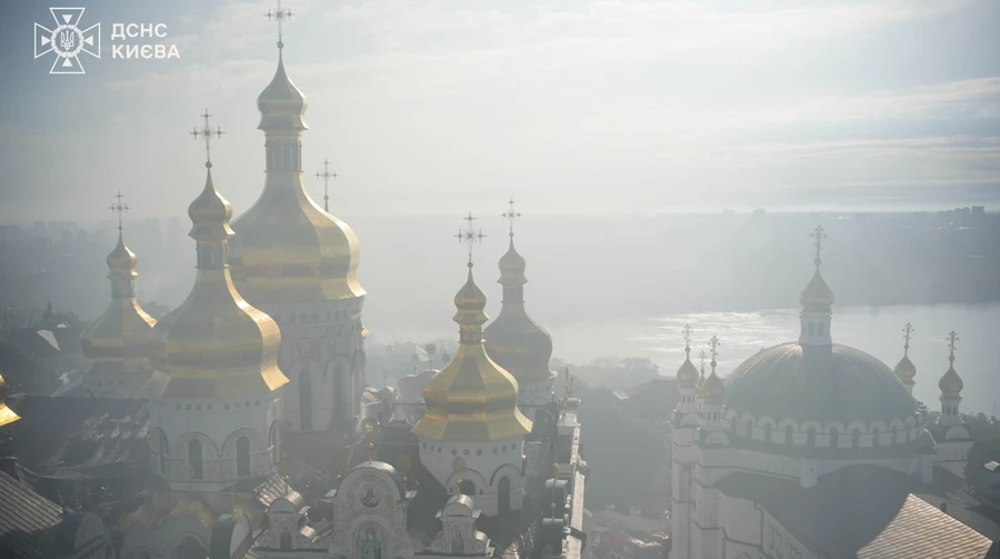 Рятувальники показали наслідки удару Шахеда по Києво-Печерській лаврі