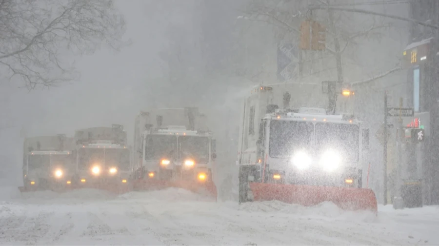 A new snowstorm is raging in the USA: more than two thousand flights have been canceled