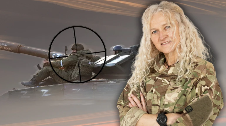 Ми платимо 2 тисячі не за житло, а за позицію, з якої працюємо. Щоб місцевий не здав – снайперка Тетяна Хіміон