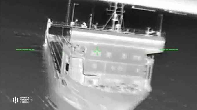 Ukrainian drones disable Russia's last ferry in Kerch Strait