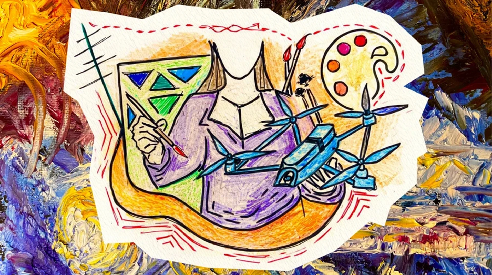 From paintbrush to soldering iron: the Ukrainian woman artist who joined a factory and rose to head a drone production unit