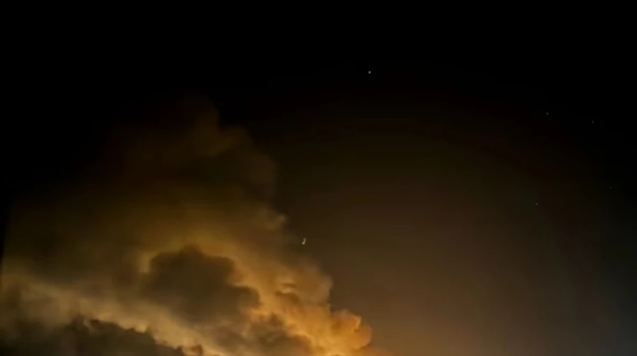 The Russians massively attacked Kharkiv UAVs: there were hits and casualties, fires broke out