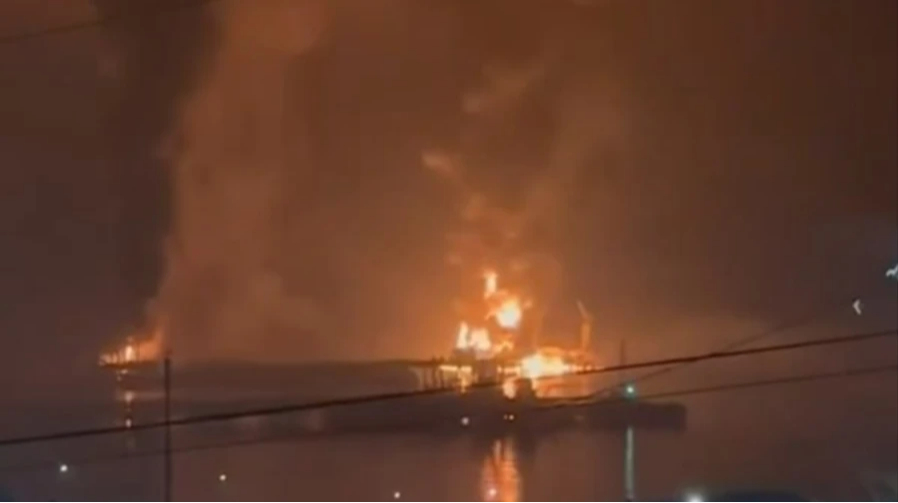 Oil exports from Russia’s terminal in Novorossiysk suspended after UAV attack – Reuters