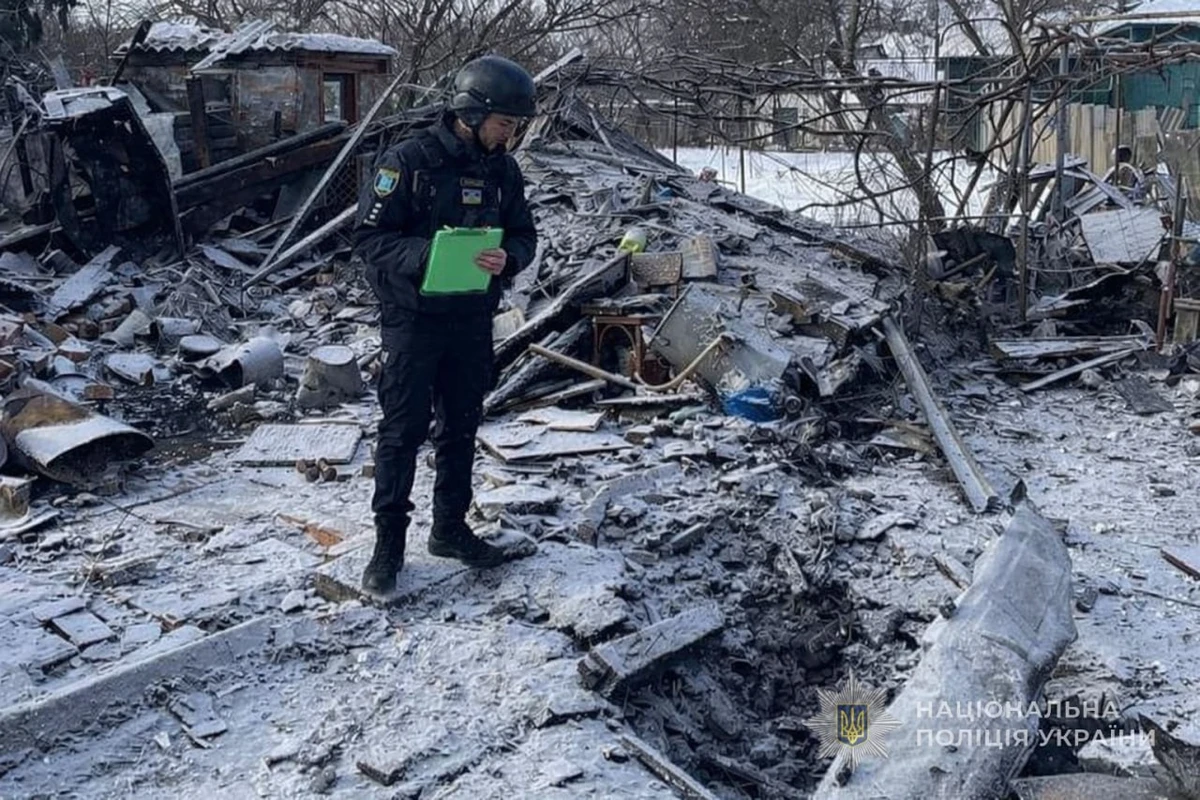 The aftermath of Russian strikes on Sumy Oblast.
