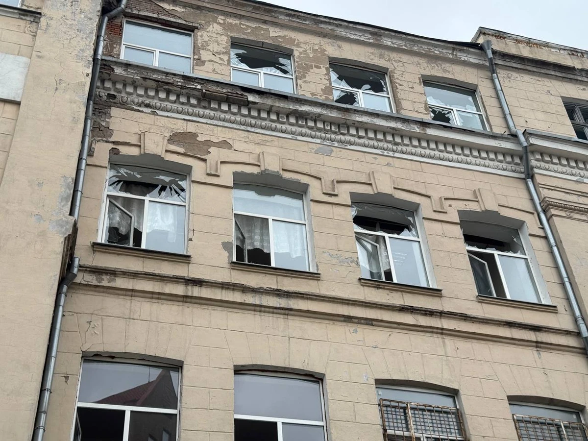 The Russian attack on Dnipro on 30 September.