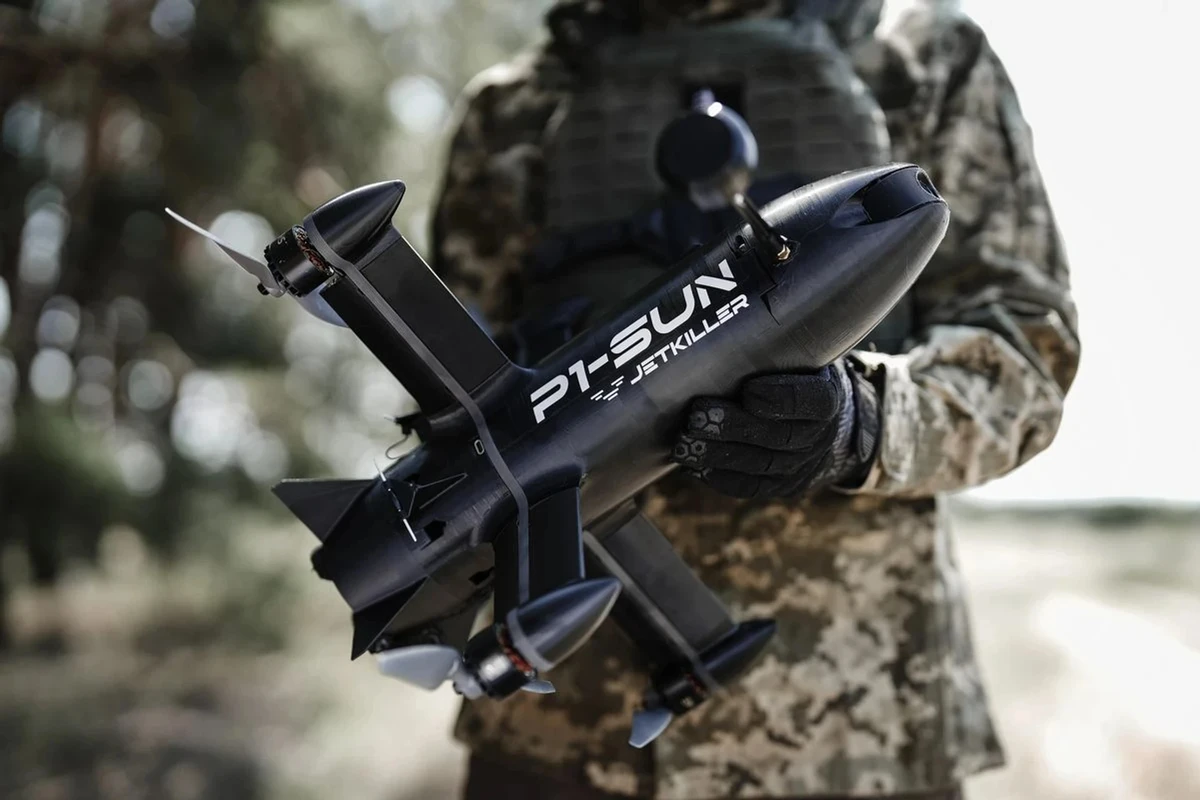 P1-SUN JetKiller interceptor drone