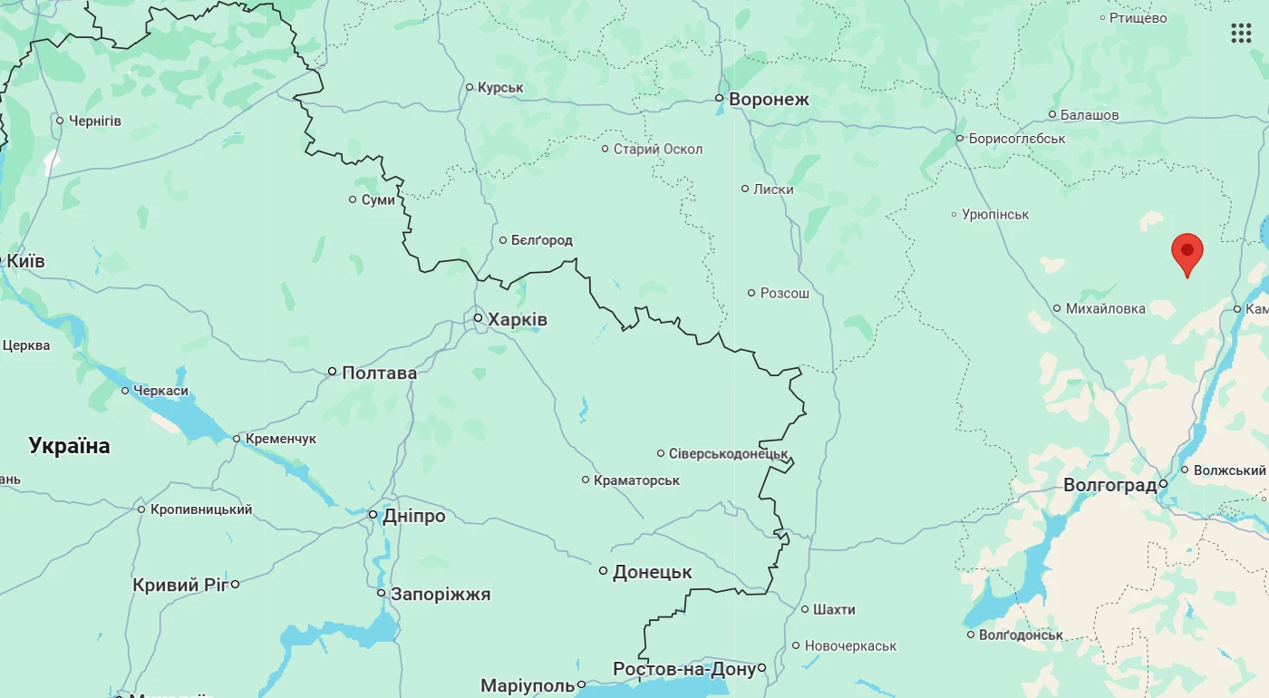 Kotovo Volgograd region of the Russian Federation on Google-Mapi