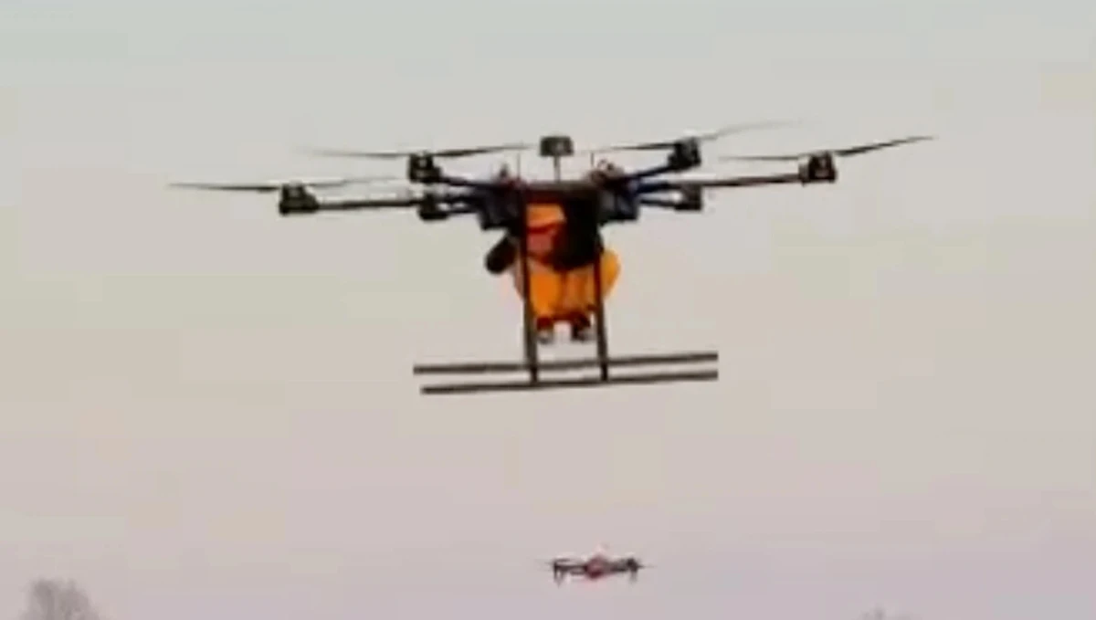 The evacuation drone