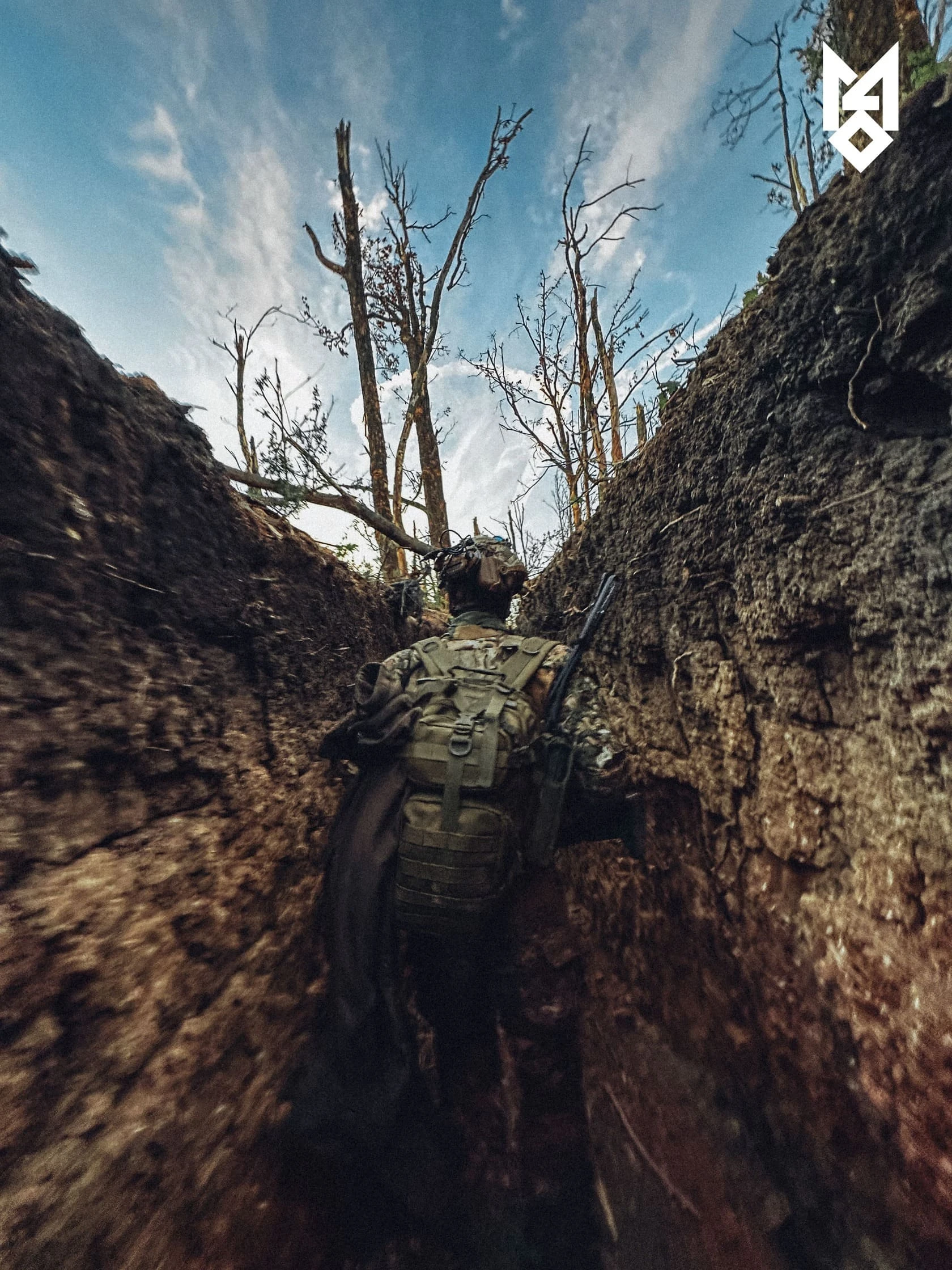 У ворожому окопі