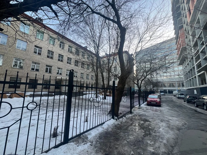Возле корпуса техникума ведется строительство ЖК Арсенал House
