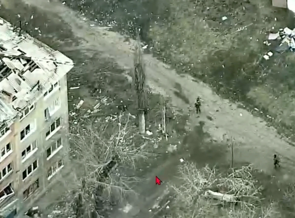 Россияне в Мирнограде, фото УП