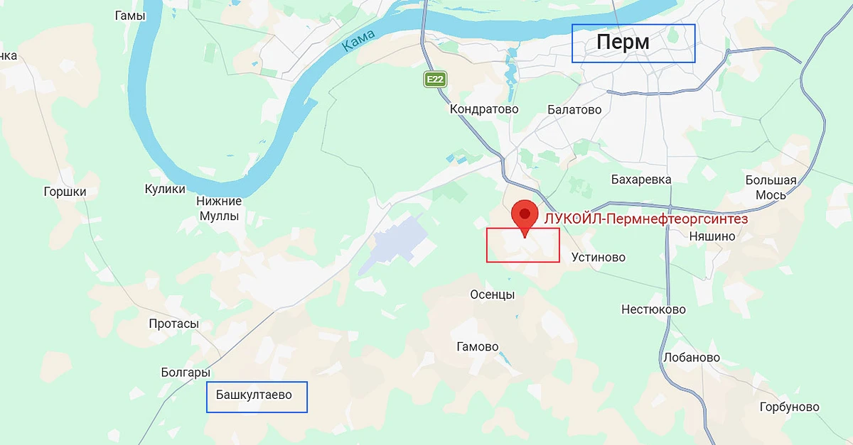 Скриншот с google.maps