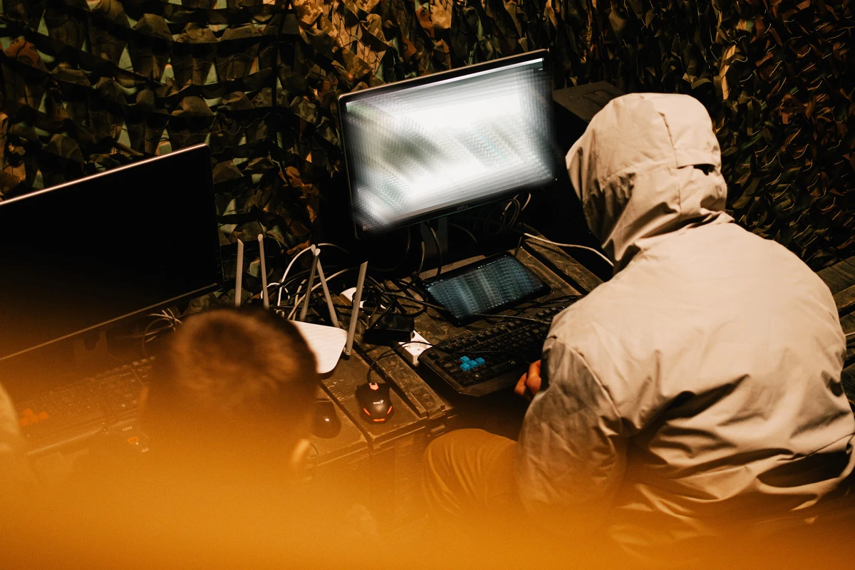 A ground drone operator