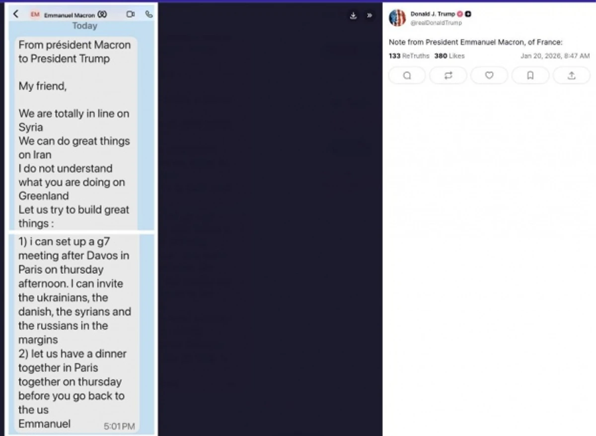 Фото з соцмережі Трампа Truth Social