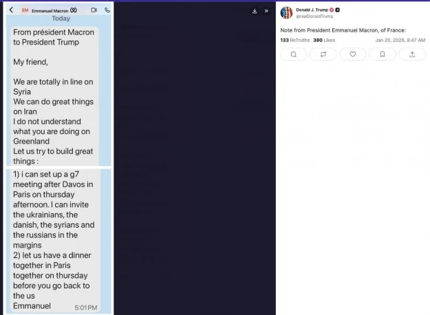 Фото з соцмережі Трампа Truth Social