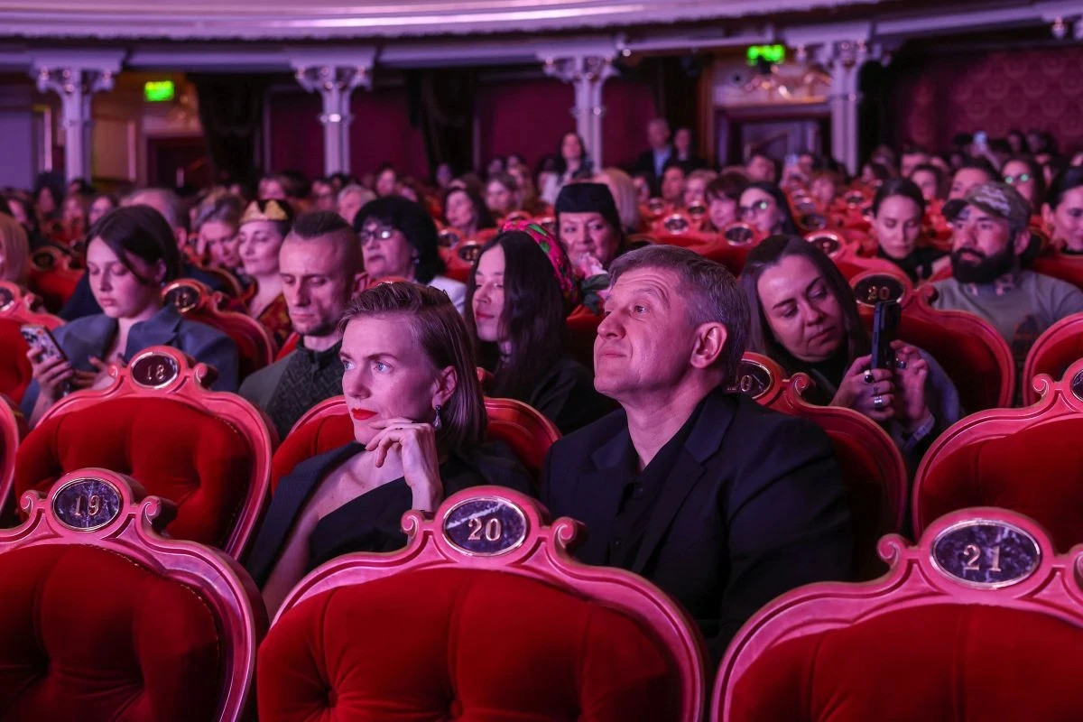 Liliia Litkovska with her husband Oleksandr Danyliuk