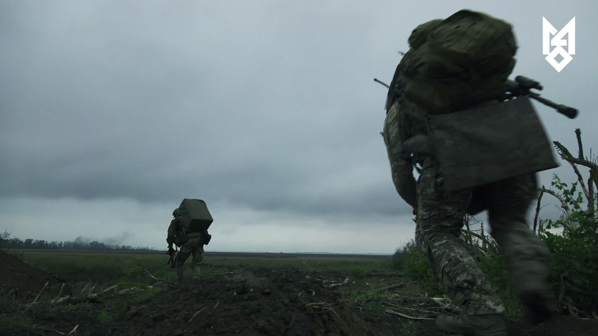 Бойцы ССО отправляются на позиции