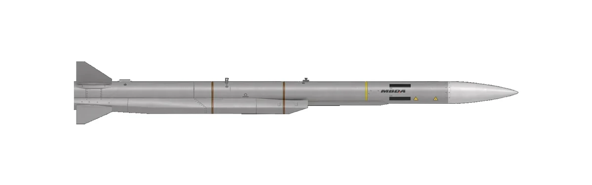 A Meteor long-range air-to-air missile