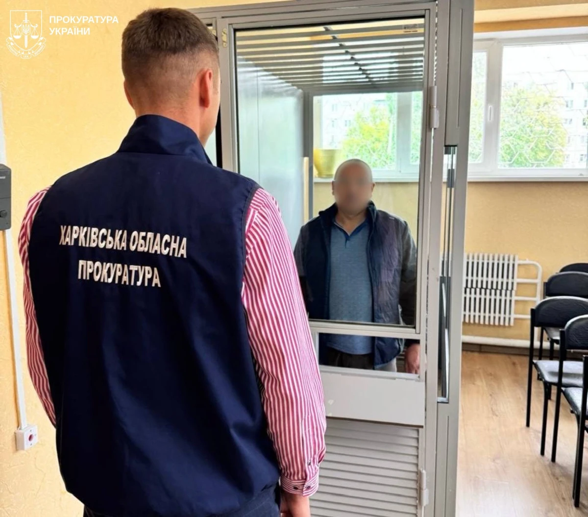 Інший затриманий у справі. Фото ОГП