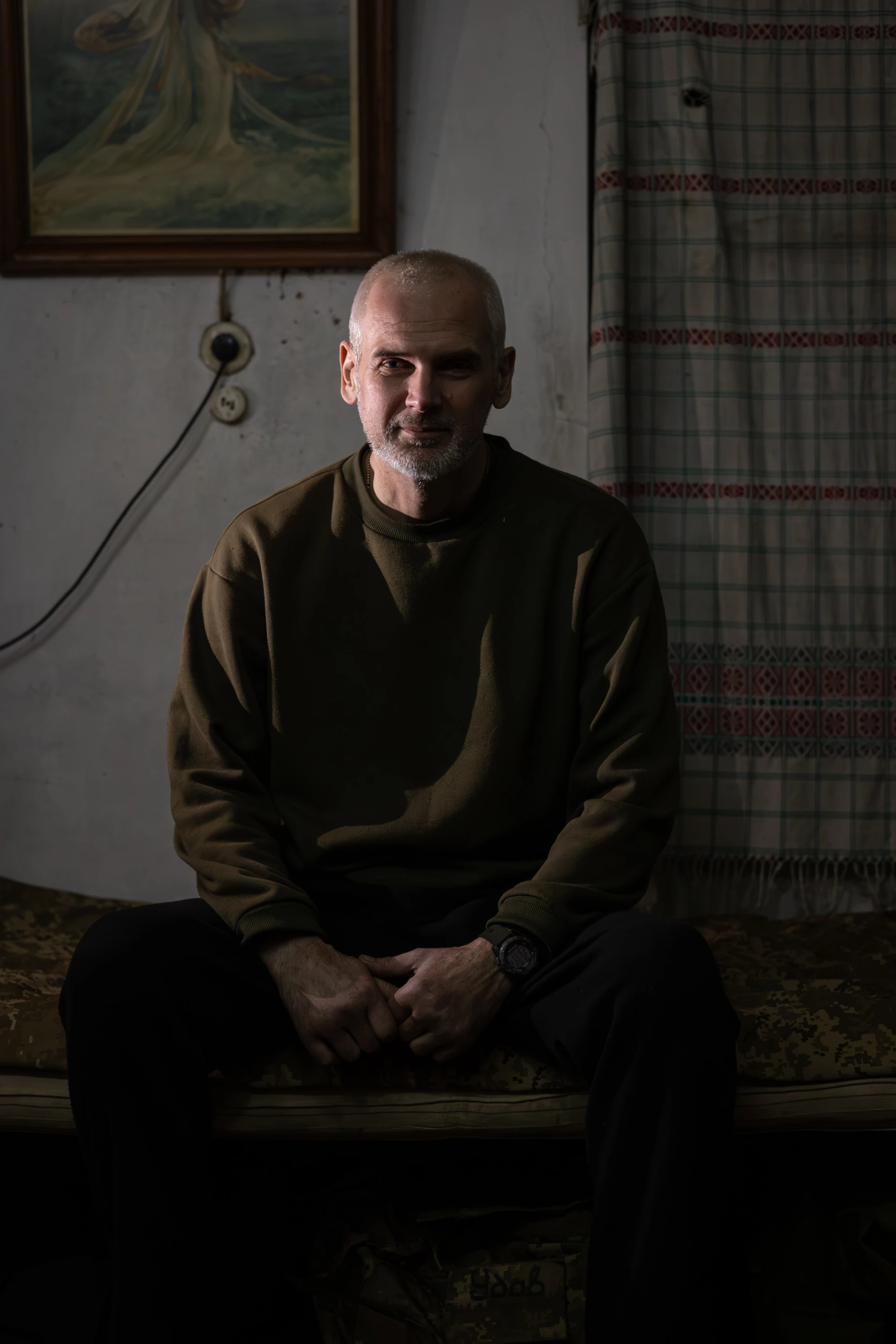 Удав во время общения с Украинской правдой