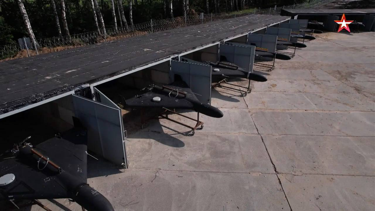 Garages for storing Geran drones Photo: Russian media outlets