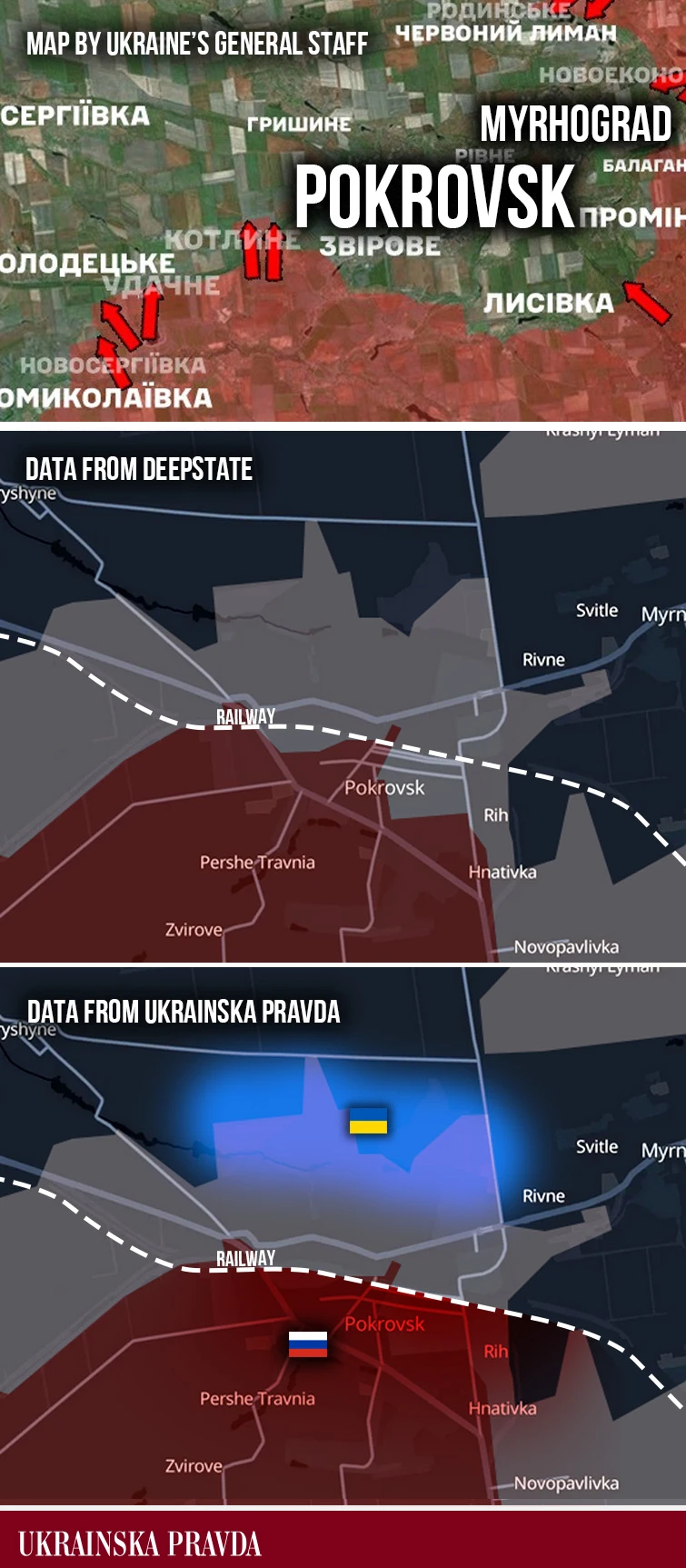 All collages and maps by Andrii Kalistratenko, Ukrainska Pravda