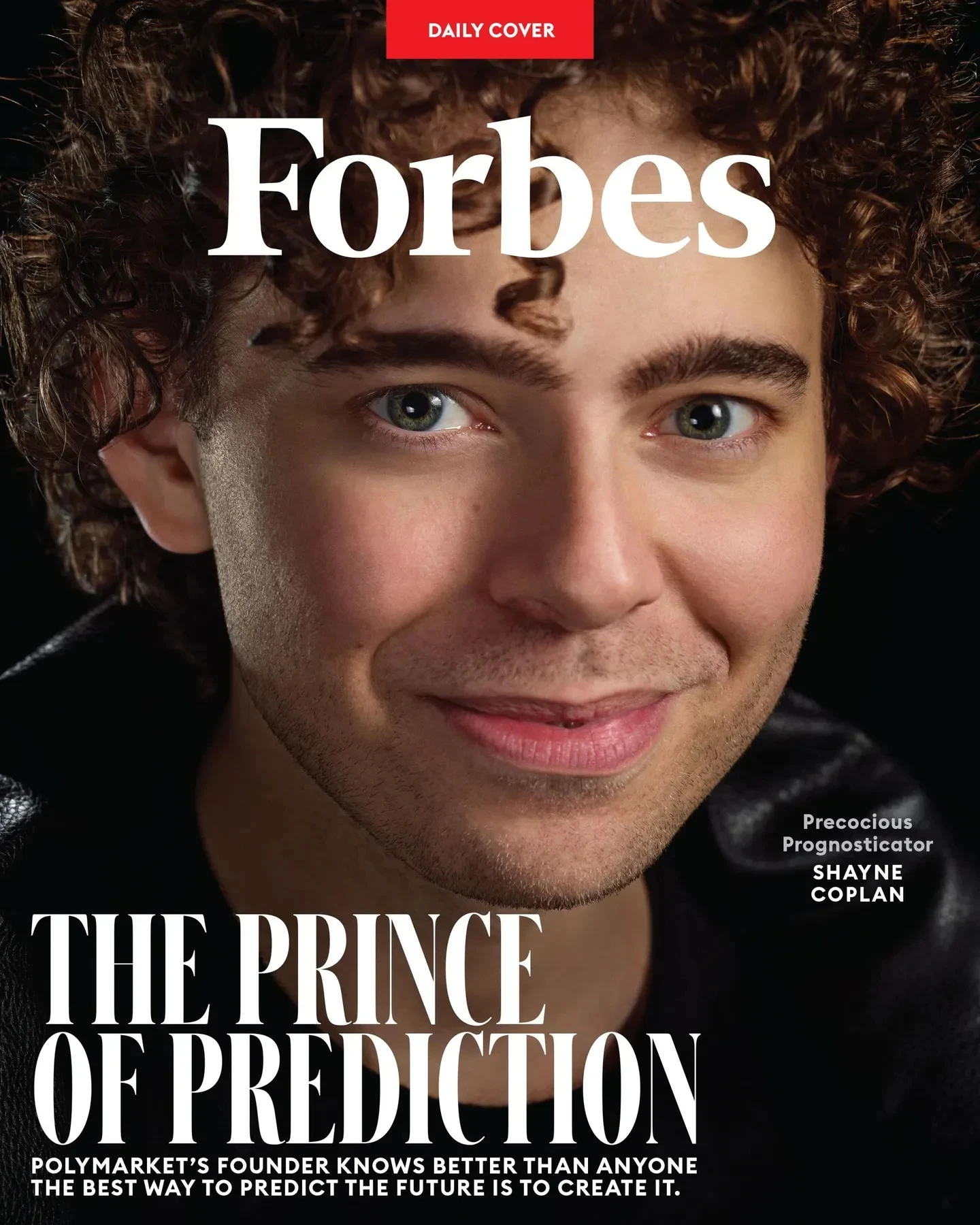 Forbes US cover featuring Shayne Coplan.