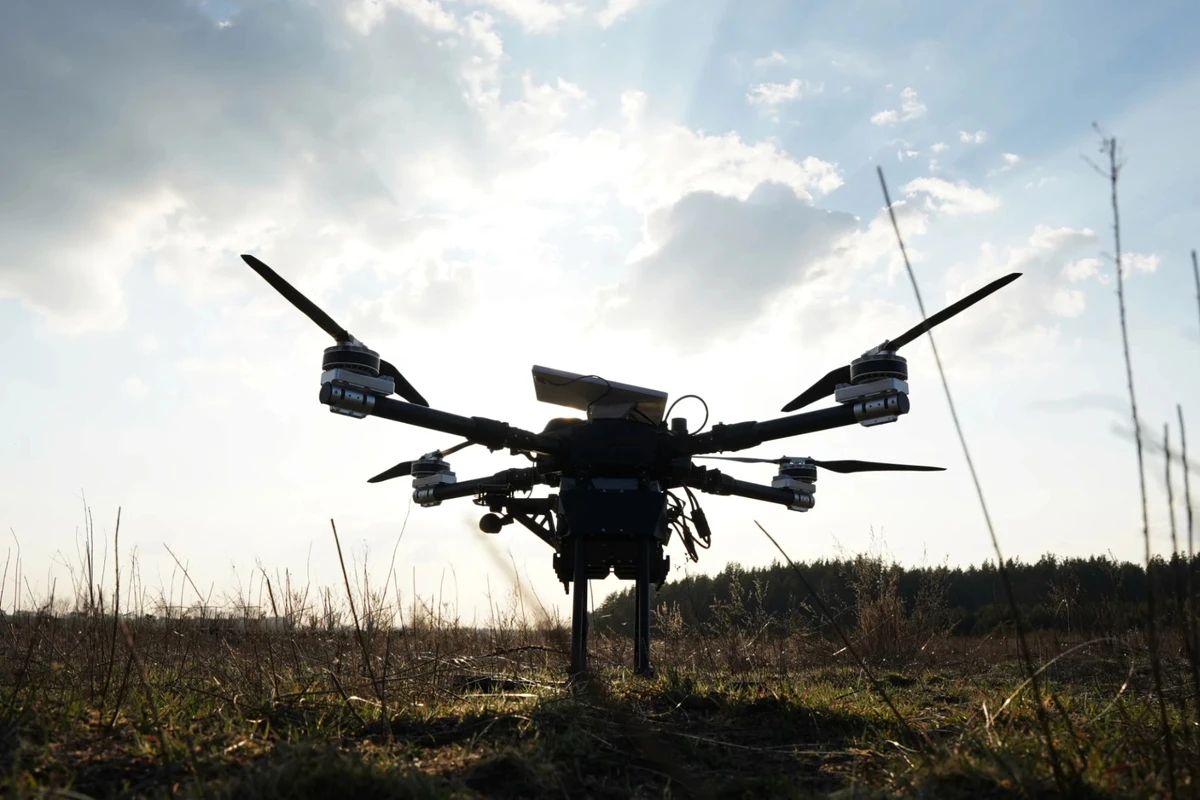 The Adis heavy quadcopter