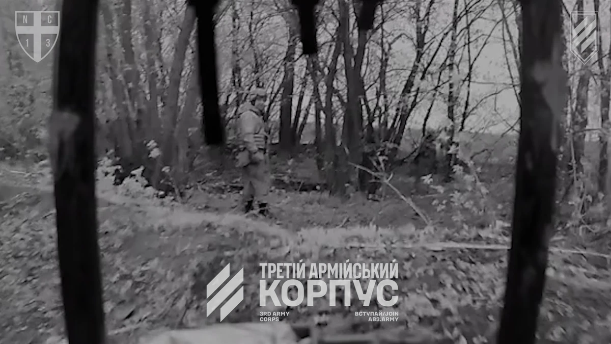 UGV detects enemy personnel in the rear after deployment