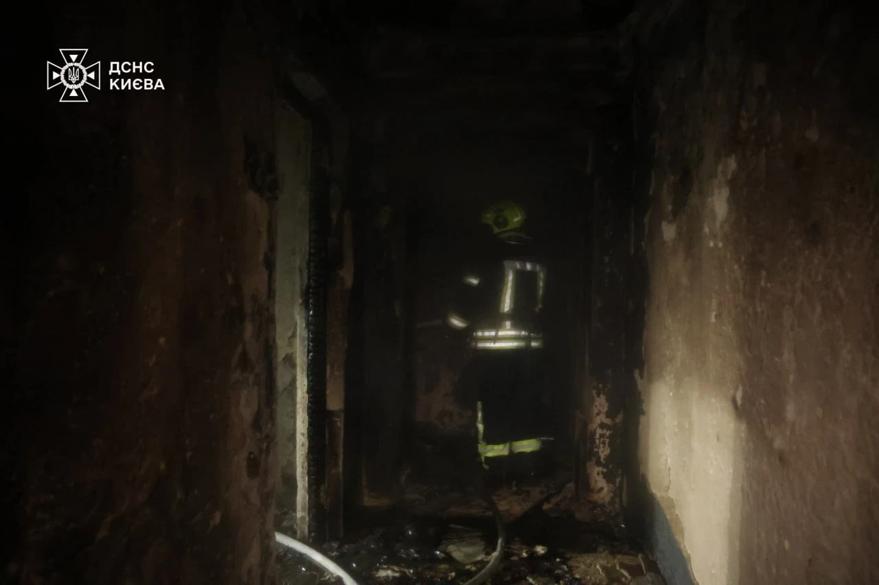 Rescue worker operating at the scene