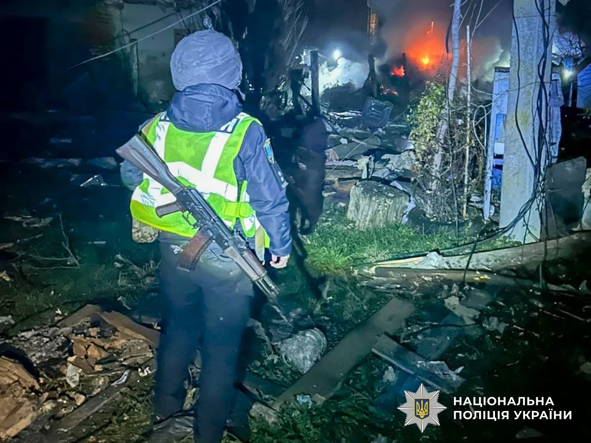 The aftermath of the attack