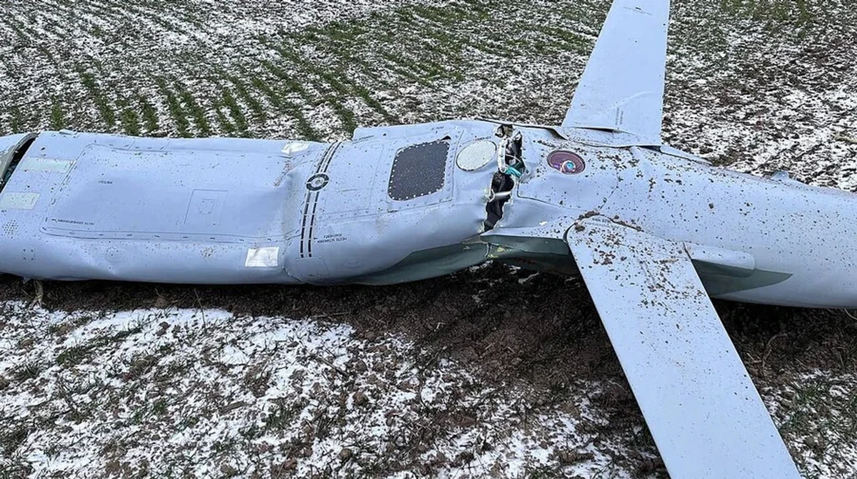 A downed Kh-101 missile