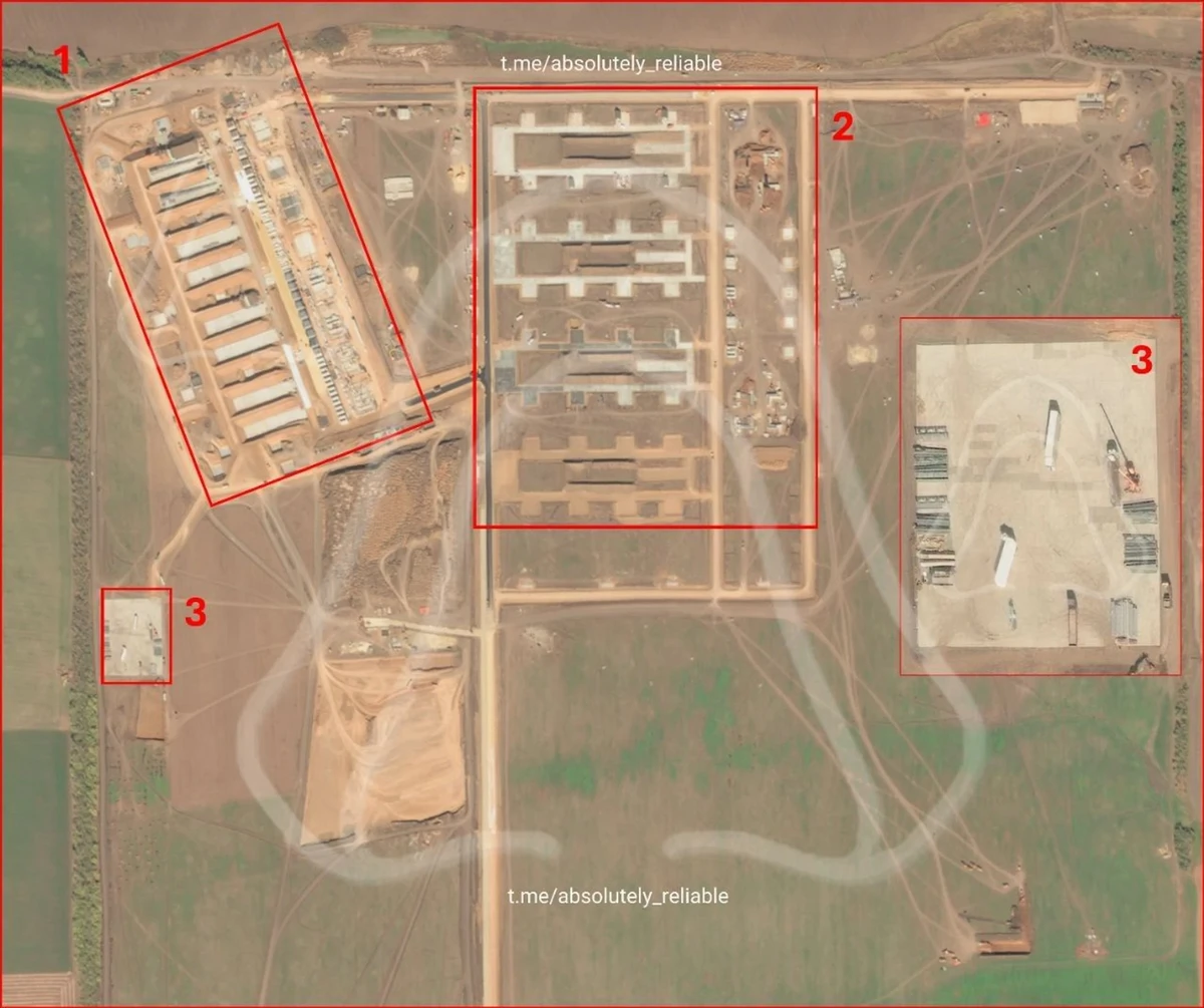 New Millerovo drone launch site