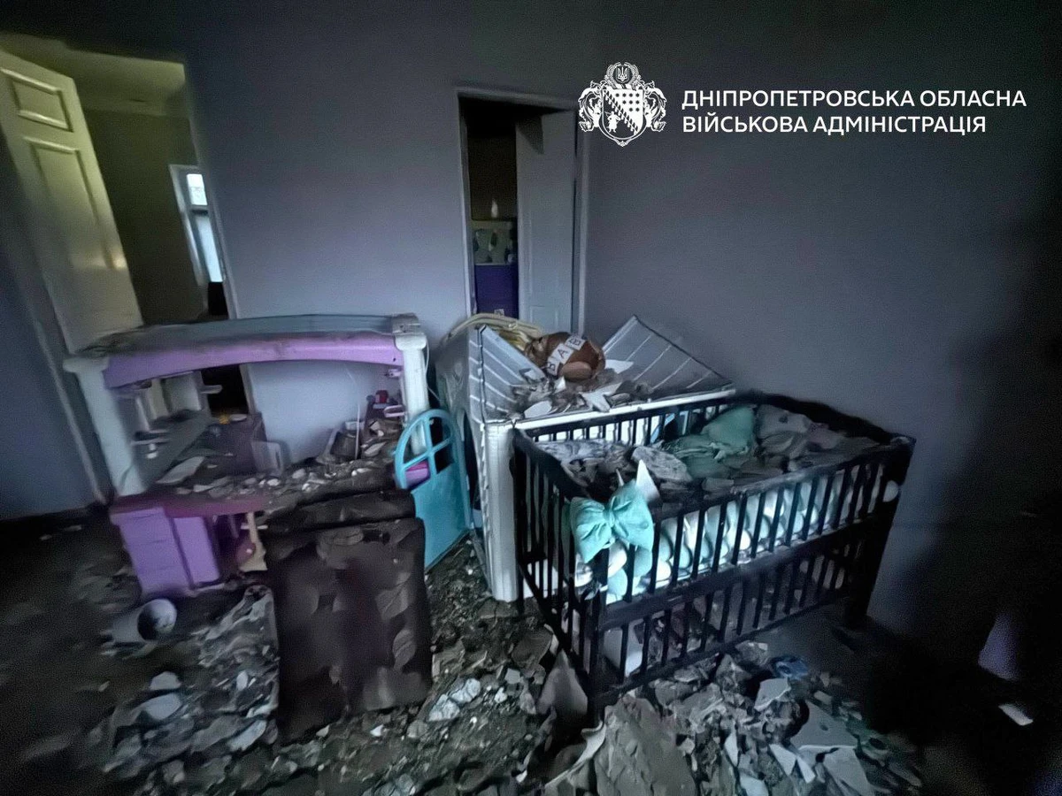 Damage in the children's room