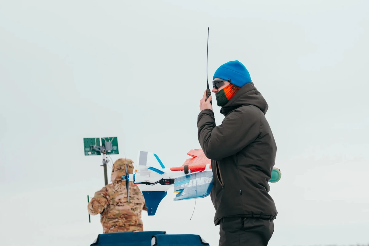 Flight preparation at the Serhii Prytula Foundation training centre