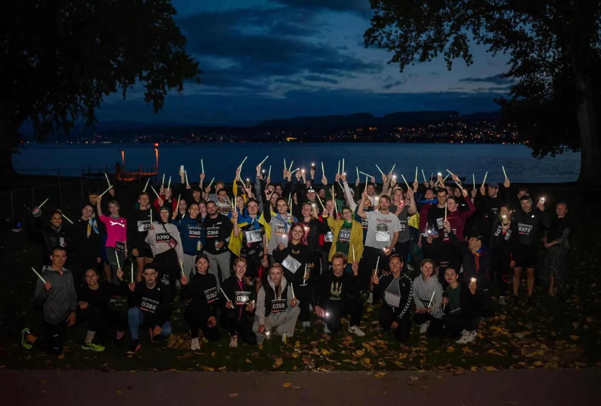 Charity run by Lotus Fund in Zurich. Photo: Nadia Denysova