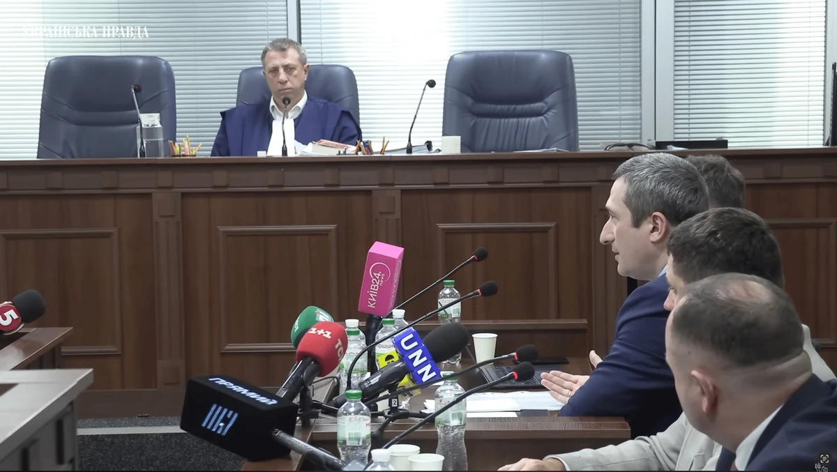 Алексей Чернышов в суде